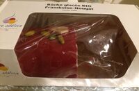 Buche glacée framboise-nougat