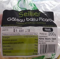 Gâteau battu picard