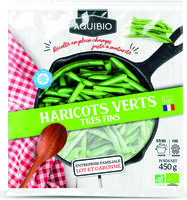 Haricots verts très fins