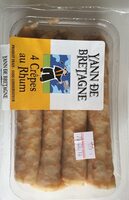 4 Crepes au Rum