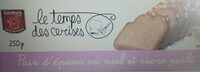 Pain d'épices au miel et sucre perlé