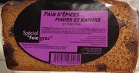 Pain d'épices figues raisins