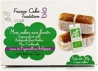 5 Mini cakes bio aux fruits
