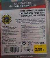 Jambon Cru Fumé