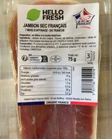 Jambon sec Français