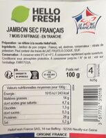 Jambon sec français