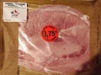 Jambon cuit cuisiné au bouillon à l'os
