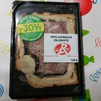 Paté supérieur en croûte