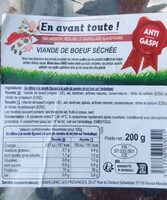Viande de boeuf Séchée