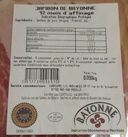 Jambon de Bayonne