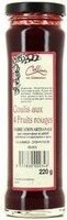 Coulis aux 4 fruits rouges