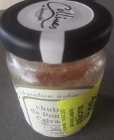 Chutney de pommes Calvados