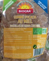 Gomme d’acacia au miel