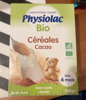 Physiolac bio cereales cacao