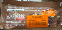 La barre chocolat-cacahuètes