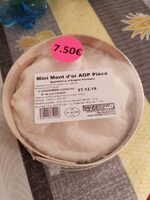 Mini Mont d'or AOP pièce