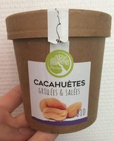Cacahuètes grillées et salées