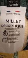 Millet décortiqué