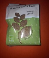 Graines de lin brun