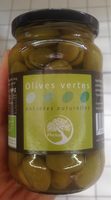 Olives vertes entières naturelles