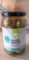 Olives vertes entières