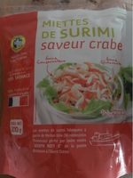 Miettes de surimi saveur crabe