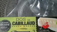 Dos de cabillaud