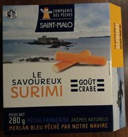 Le savoureux surimi goût crabe