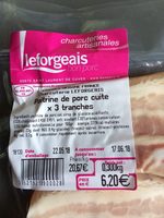 Poitrine de porc