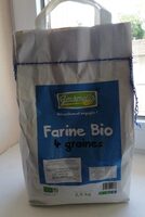 Farine bio 4 graines
