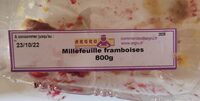 Millefeuille framboises