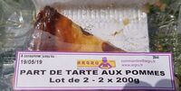 Part de tarte aux pommes