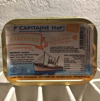 Sardines au citron et l'huile d'olive