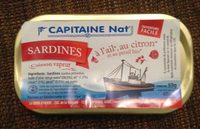 Sardines à l'ail, au citron et au persil bio