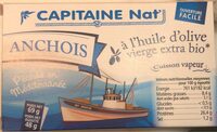 Anchois cuisson vapeur à l'huile d'olive