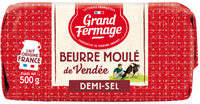 Beurre moulé de Vendée demi-sel
