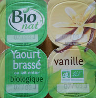 Yaourt brassé au lait entier