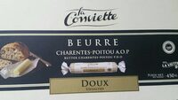 Beurre de dégustation doux Charentes-Poitou AOC