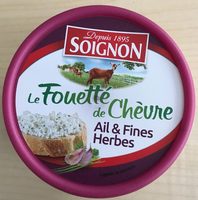 Le fouetté de chèvre ail et fines herbes
