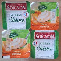 Brassé au lait de chevre abricot