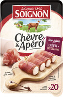 Les Bûchettes Chèvre & Speck fumé