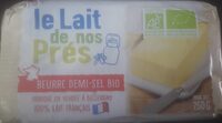 Beurre demi-sel bio