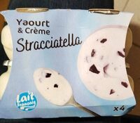 Yaourt & crème stracciatella