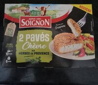 2 pavés de chèvre aux herbes de Provence