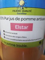 100% pur jus de pomme artisanal Elsar