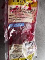 Betteraves rouges cuites et épluchées