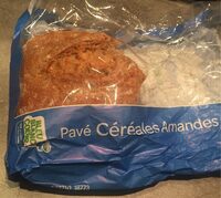 Pavé céréales amandes noisettes