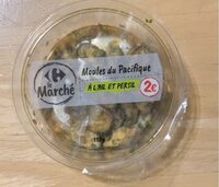 Moules du Pacifique A l'ail et persil