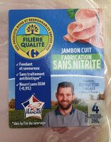 Jambon cuit sans nitrite