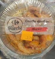 Crevettes décortiquées cuites sauce pimentée CRF